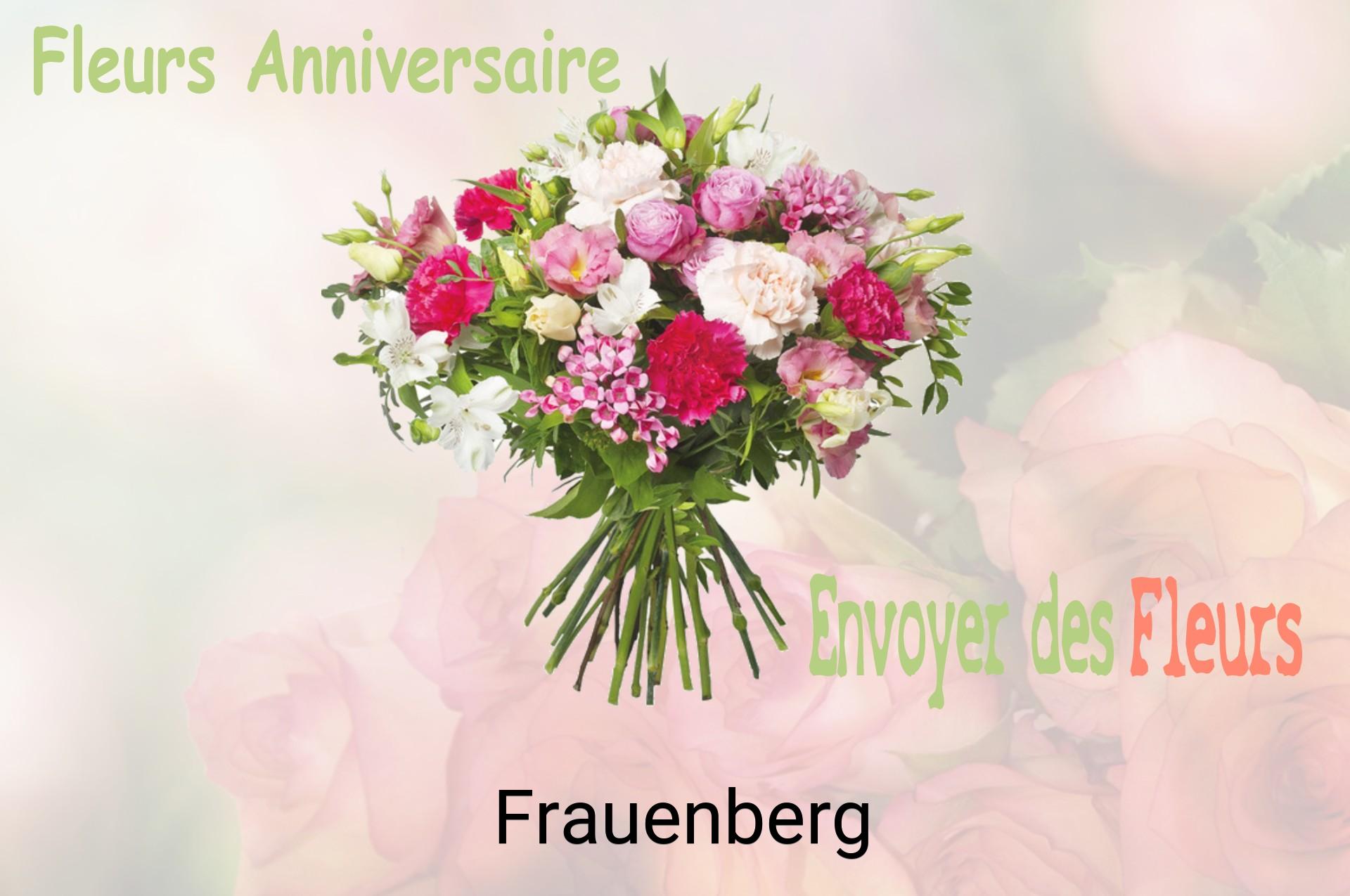 Bouquet de fleurs d’anniversaire livré à Frauenberg