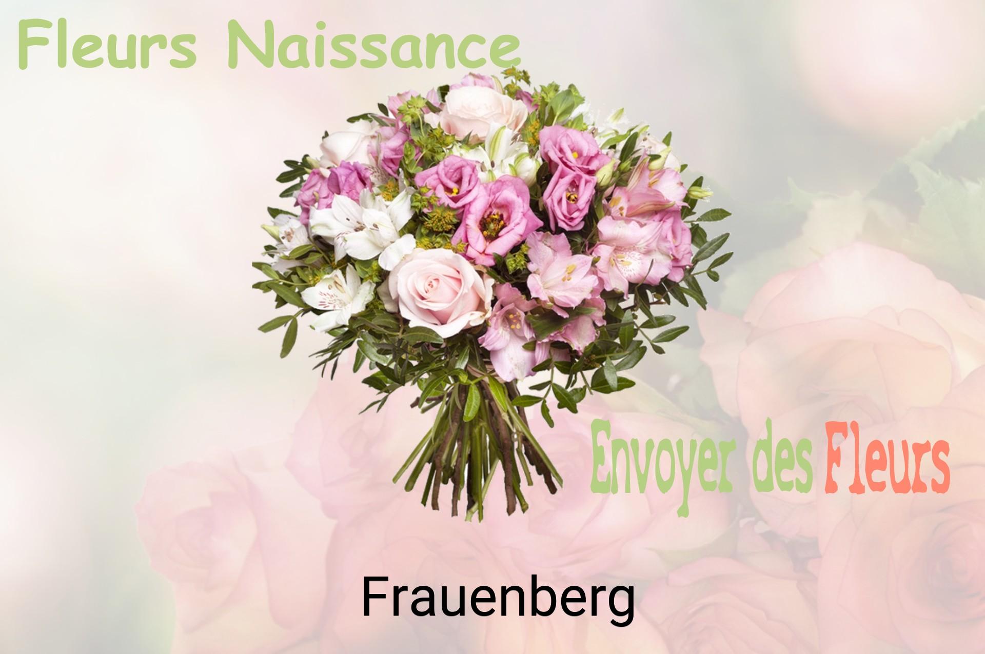 Bouquet de fleurs de naissance livré à Frauenberg